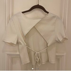 American Threads Open Back Top